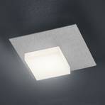 BANKAMP Cube lampa sufitowa LED 8 W, srebrna