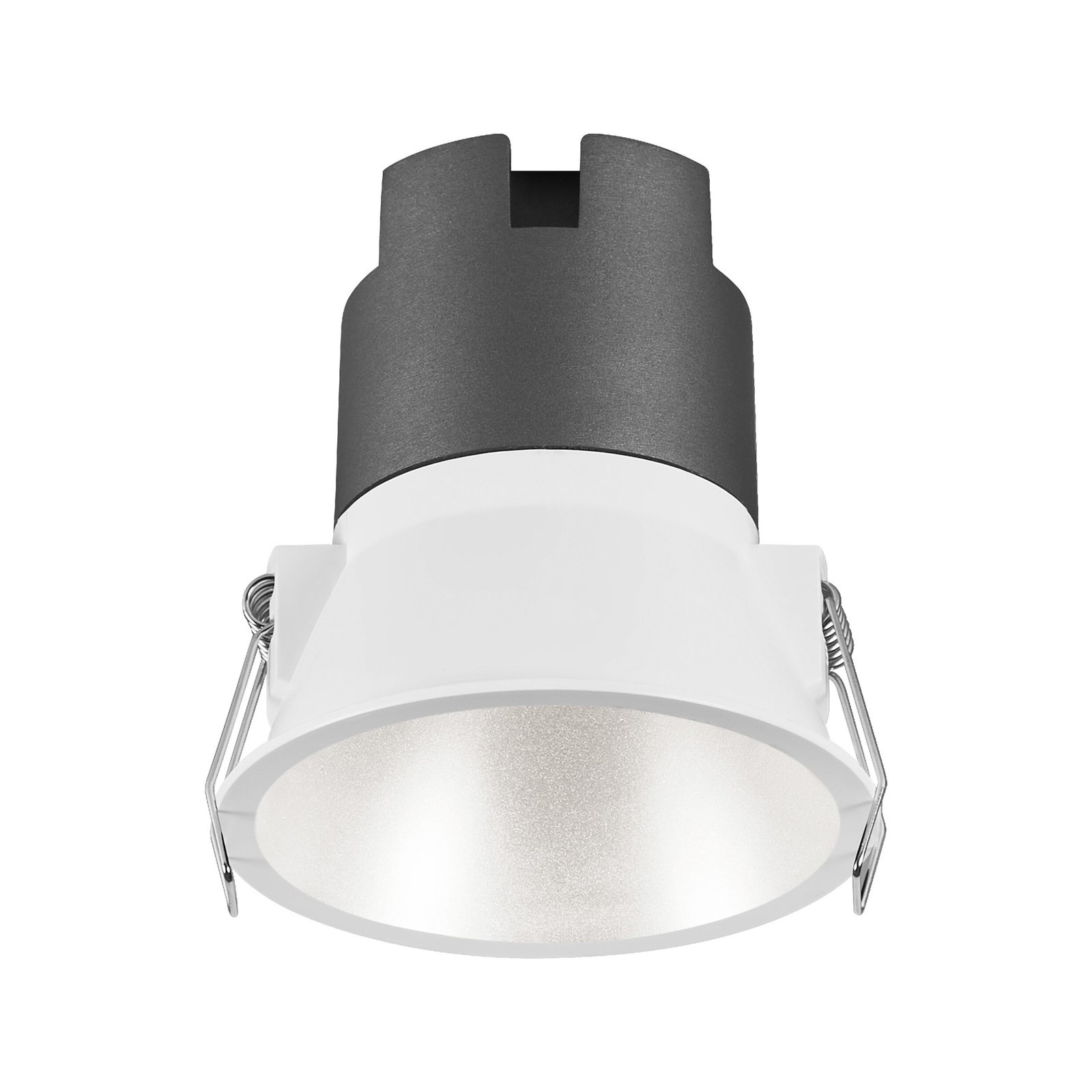 LEDVANCE Twist spotlight Ø 9.3 cm 830 white/silver