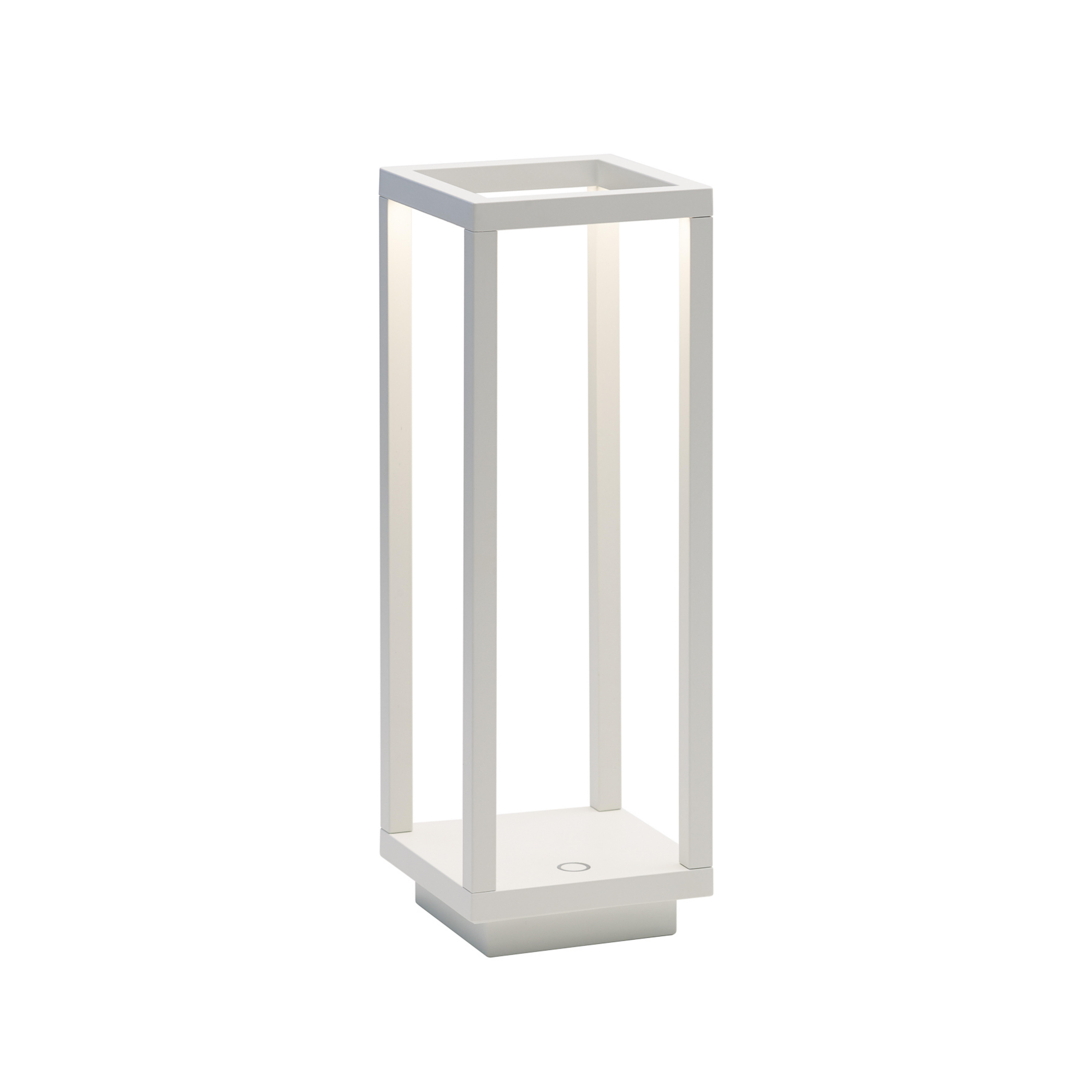 Zafferano Home latarnia LED IP54 biała