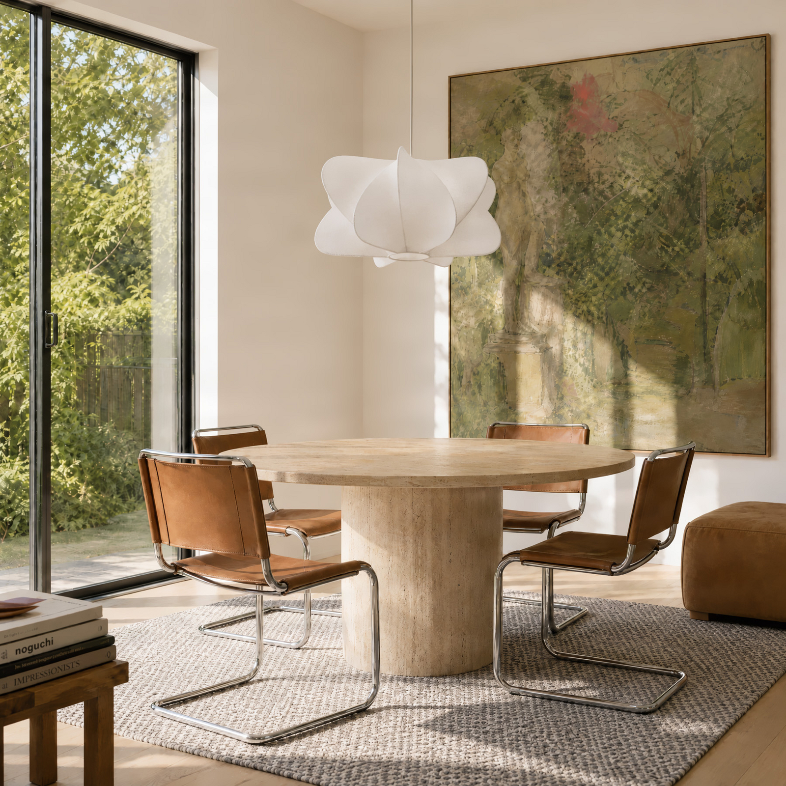 Cliffort pendant light, Ø 50 cm, 1-bulb, natural colour - NOLA Cliffort pendant light, Ø 50 cm, 1-bulb, natural colour - NOLA