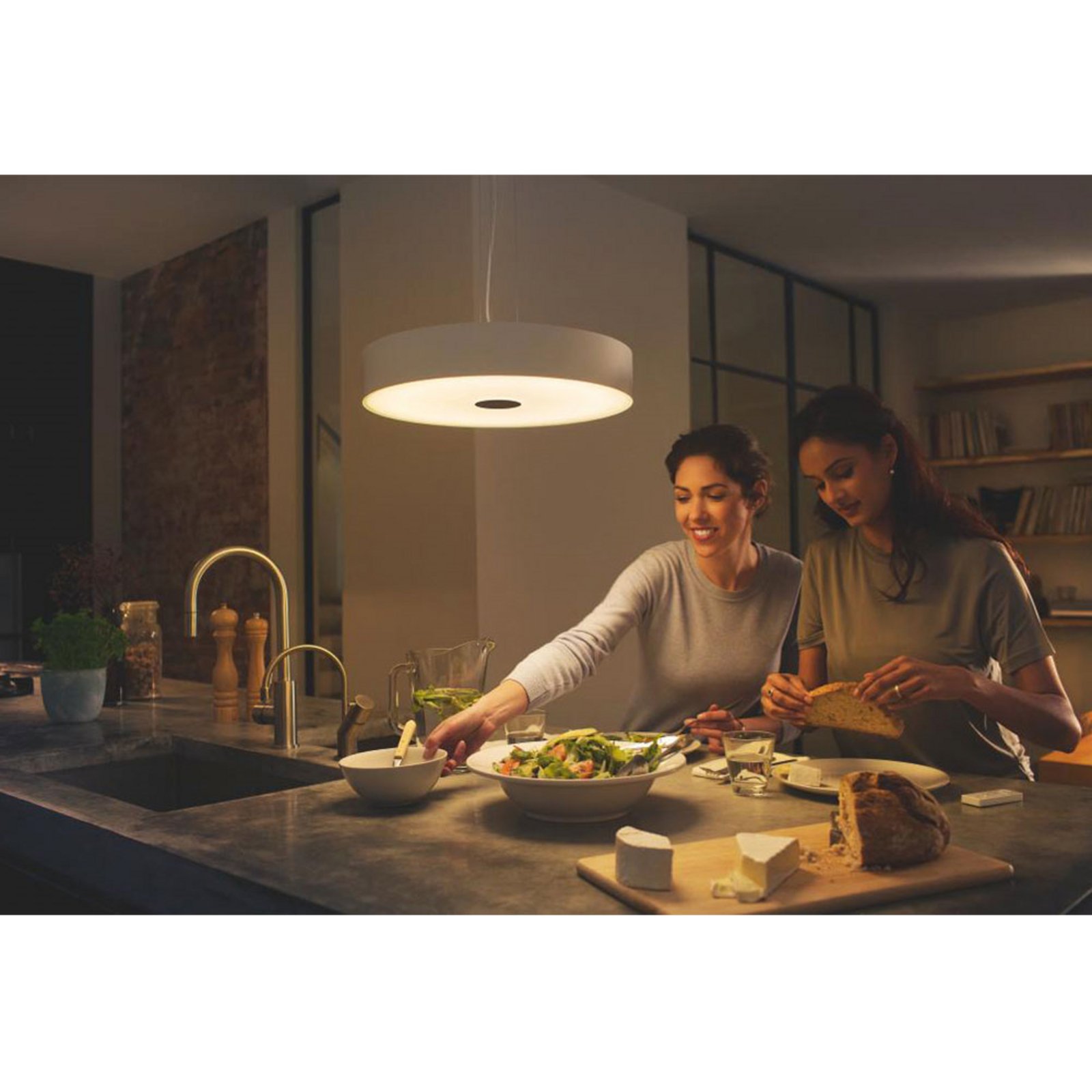 Fair Hue Lustră Pendul White Amb. White - Philips Hue