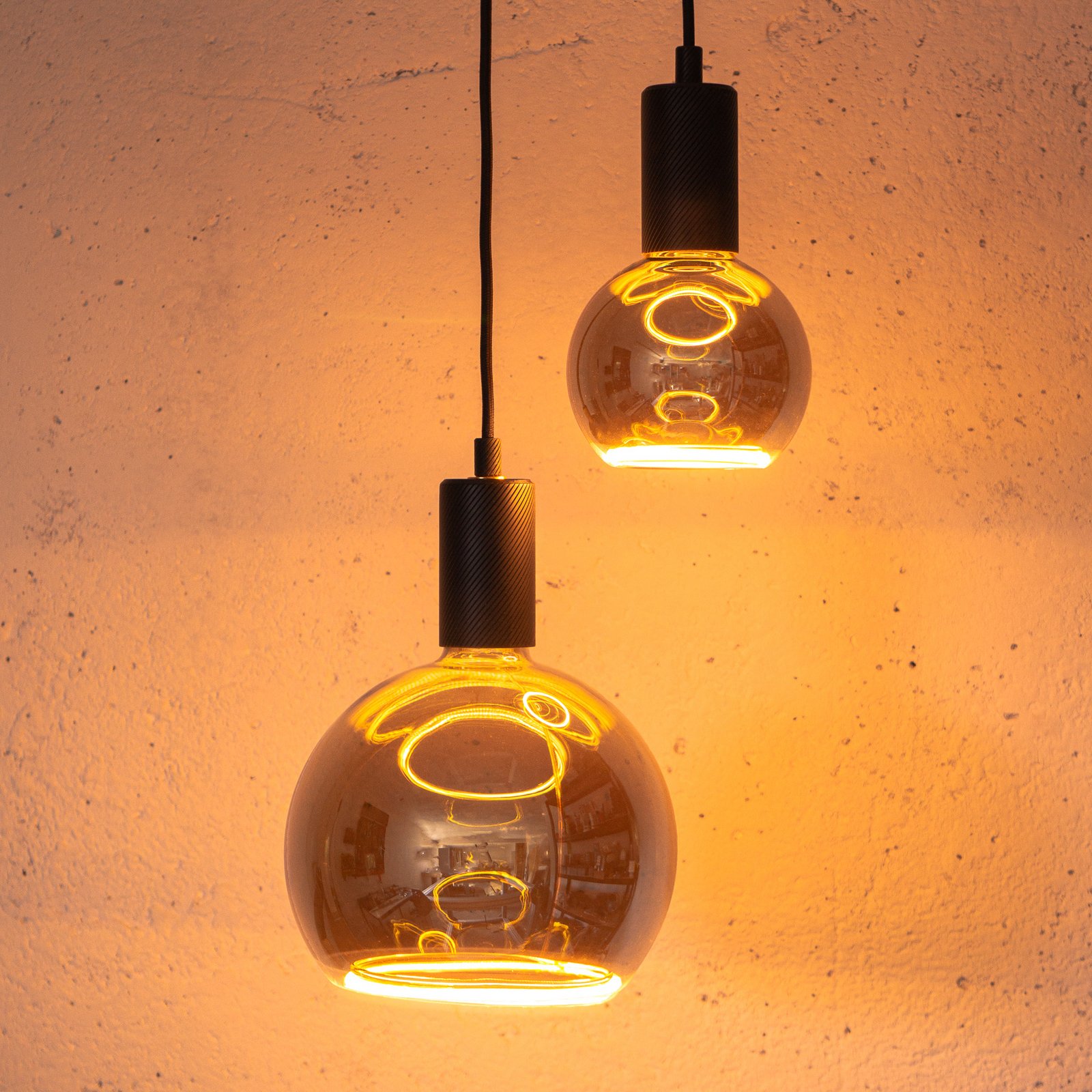 SEGULA Hängeleuchte Alix Wave, E27, Abhängung 100 cm