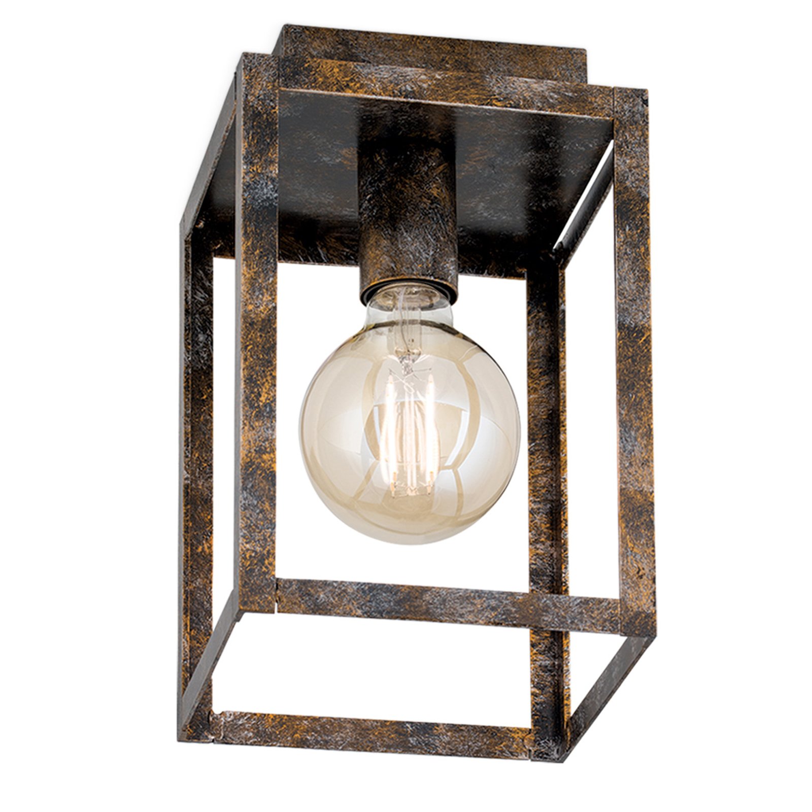 Plafondlamp Cage in vintage look