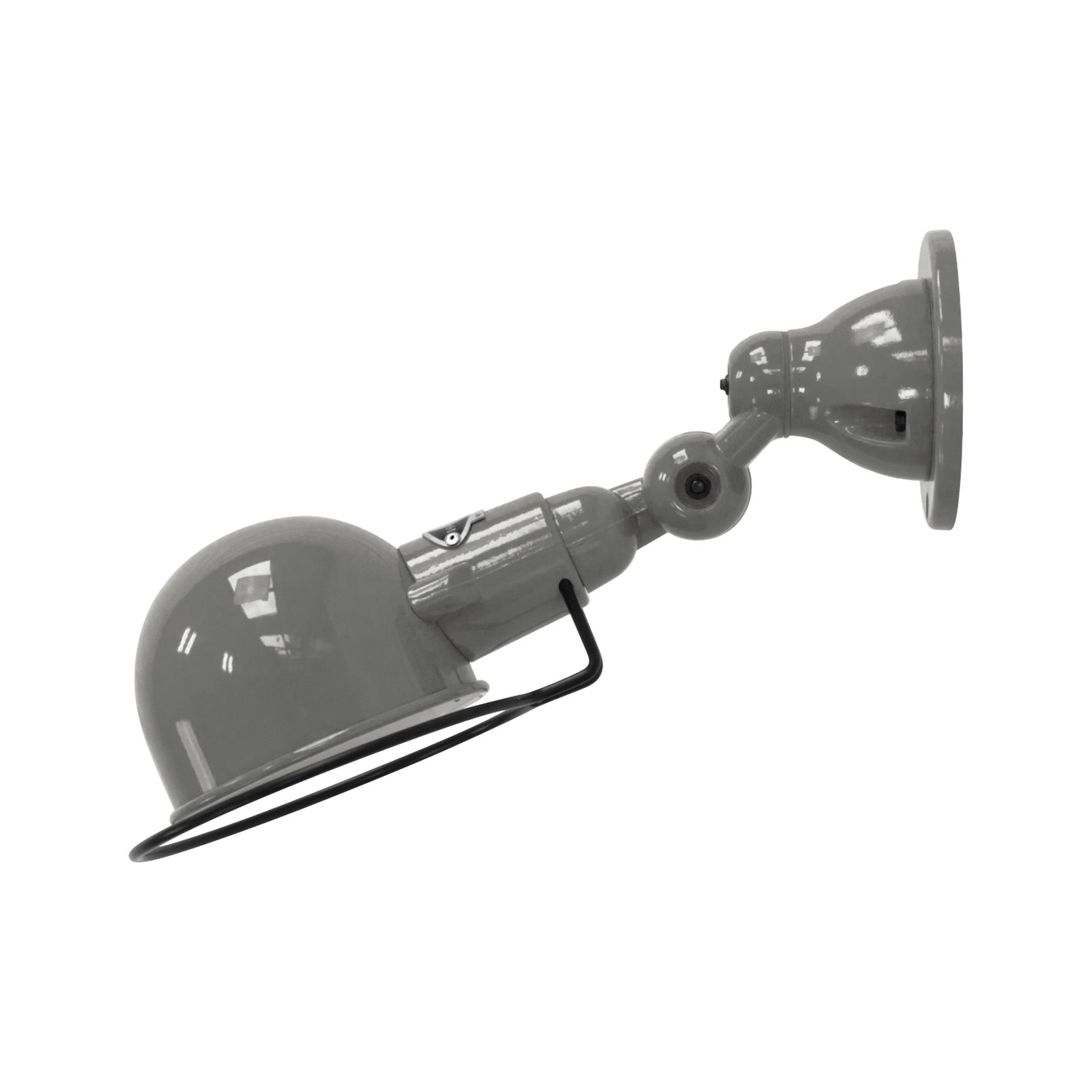 Jieldé Signal SI300 adjustable wall lamp, mouse grey