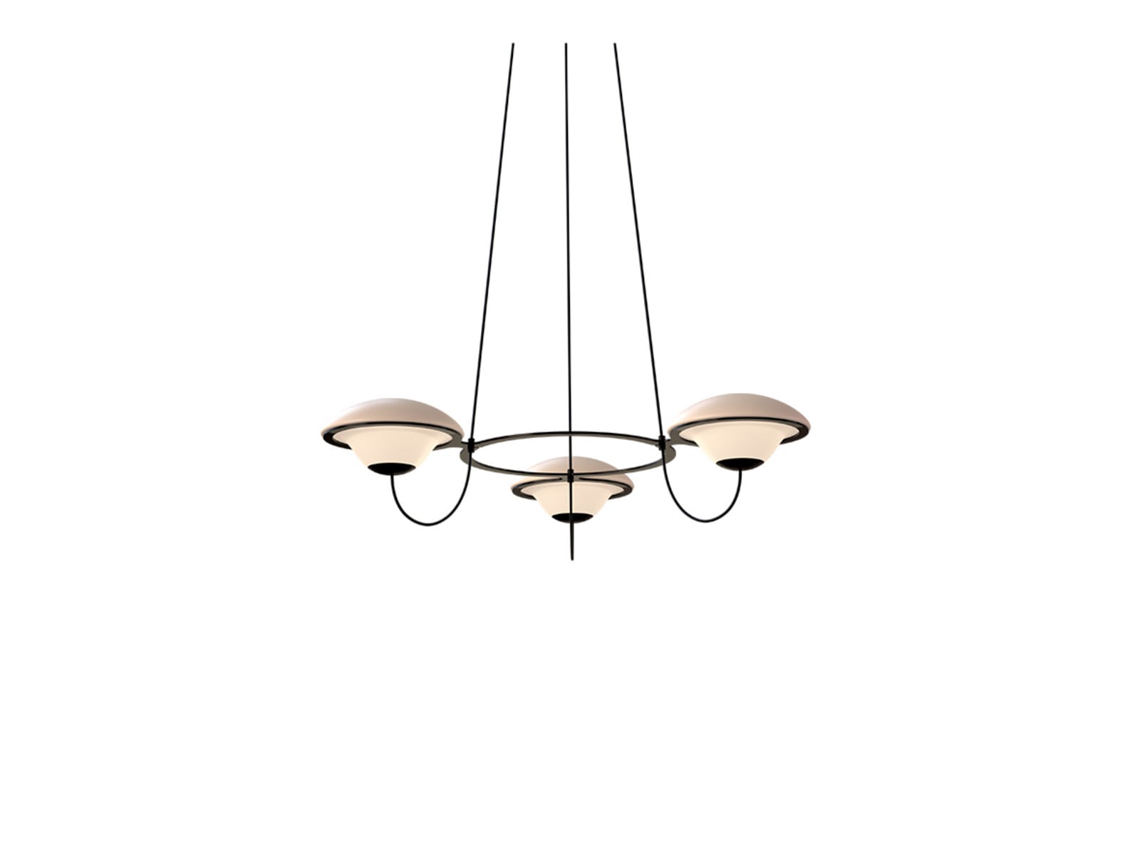 In the Air 3 Pendel Sort DCW - Stue - Metal billede