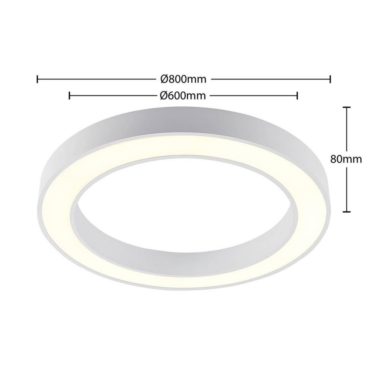 Sharelyn LED Plafonieră Ø80 White - Arcchio