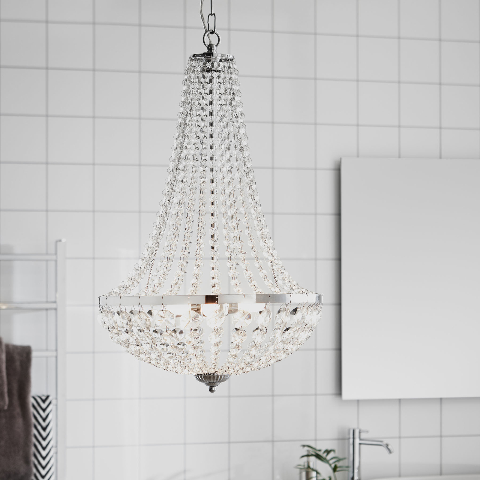 Kronleuchter Gränsö für das Badezimmer