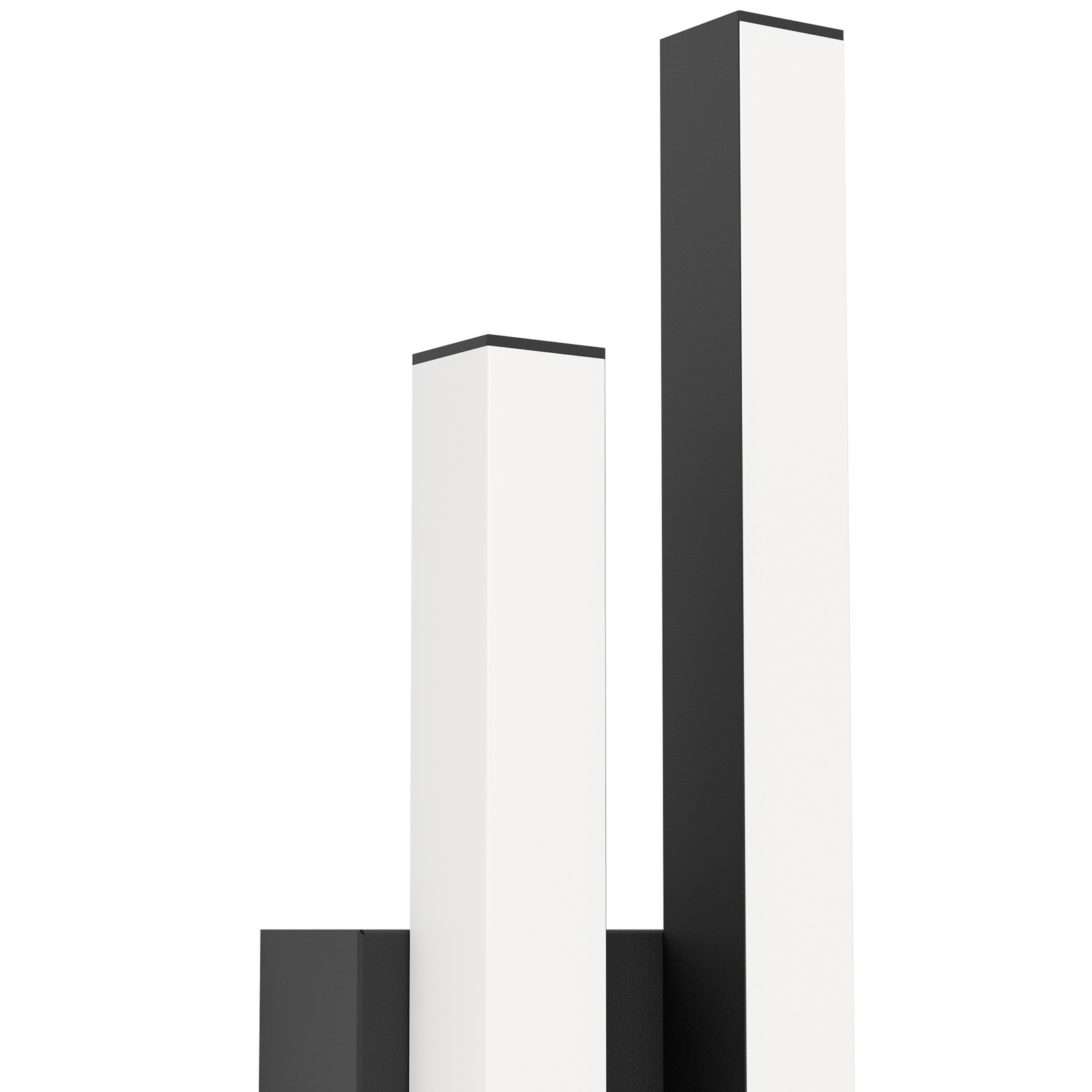 Serricella LED utendørs vegglampe, svart