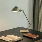 Lindby Corali table lamp, light green, metal, height 64cm