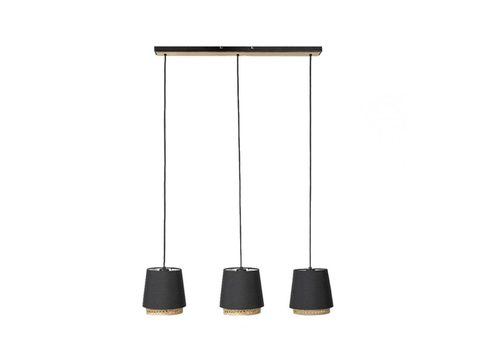 Ananya 3 Lustră Pendul Black - Lindby