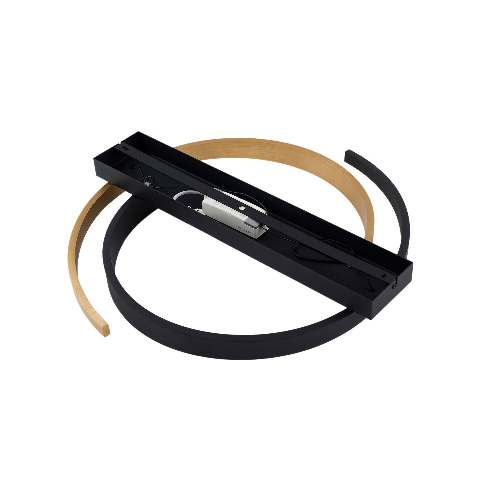 Natsuma LED Ceiling Lamp Black/Gold - Lucande