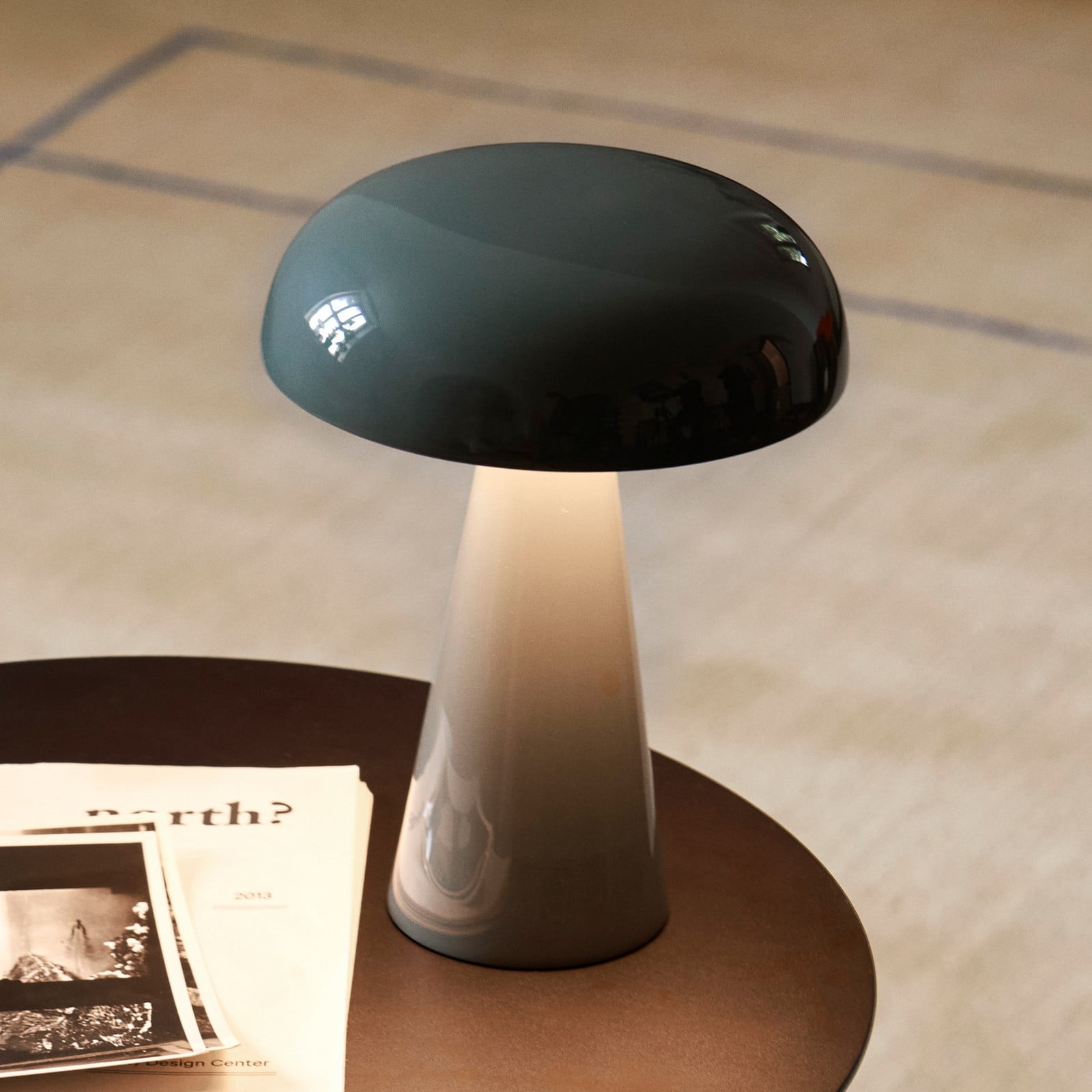 Como SC53 B&auml;rbar bordslampa Stone Blue &Tradition - Vardagsrum - Design - Metall - Med lampsk&auml;rm