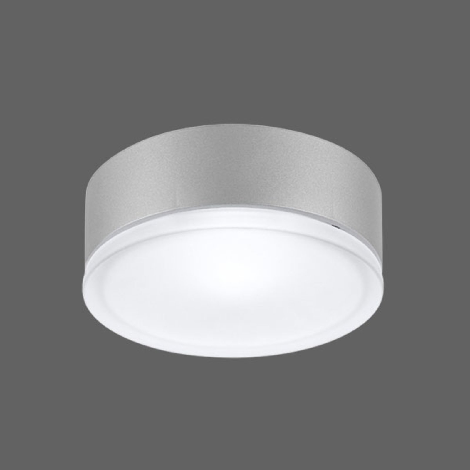 Effektiv LED-taklampe Drop 22 grå 3 000 K