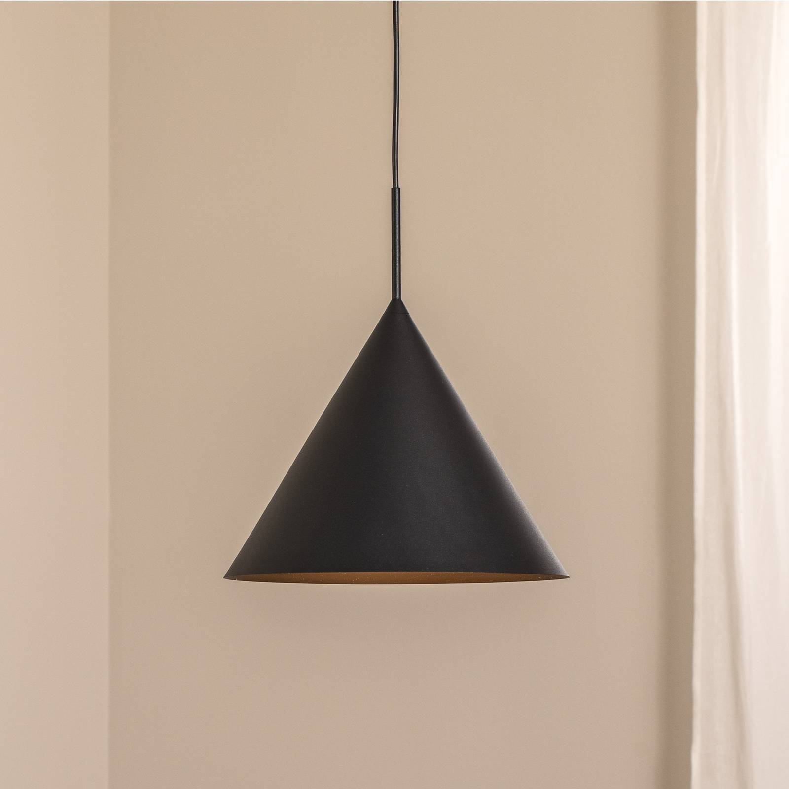 Hängeleuchte Capital, schwarz, 1-flammig, Ø 32 cm, GX53 günstig online kaufen