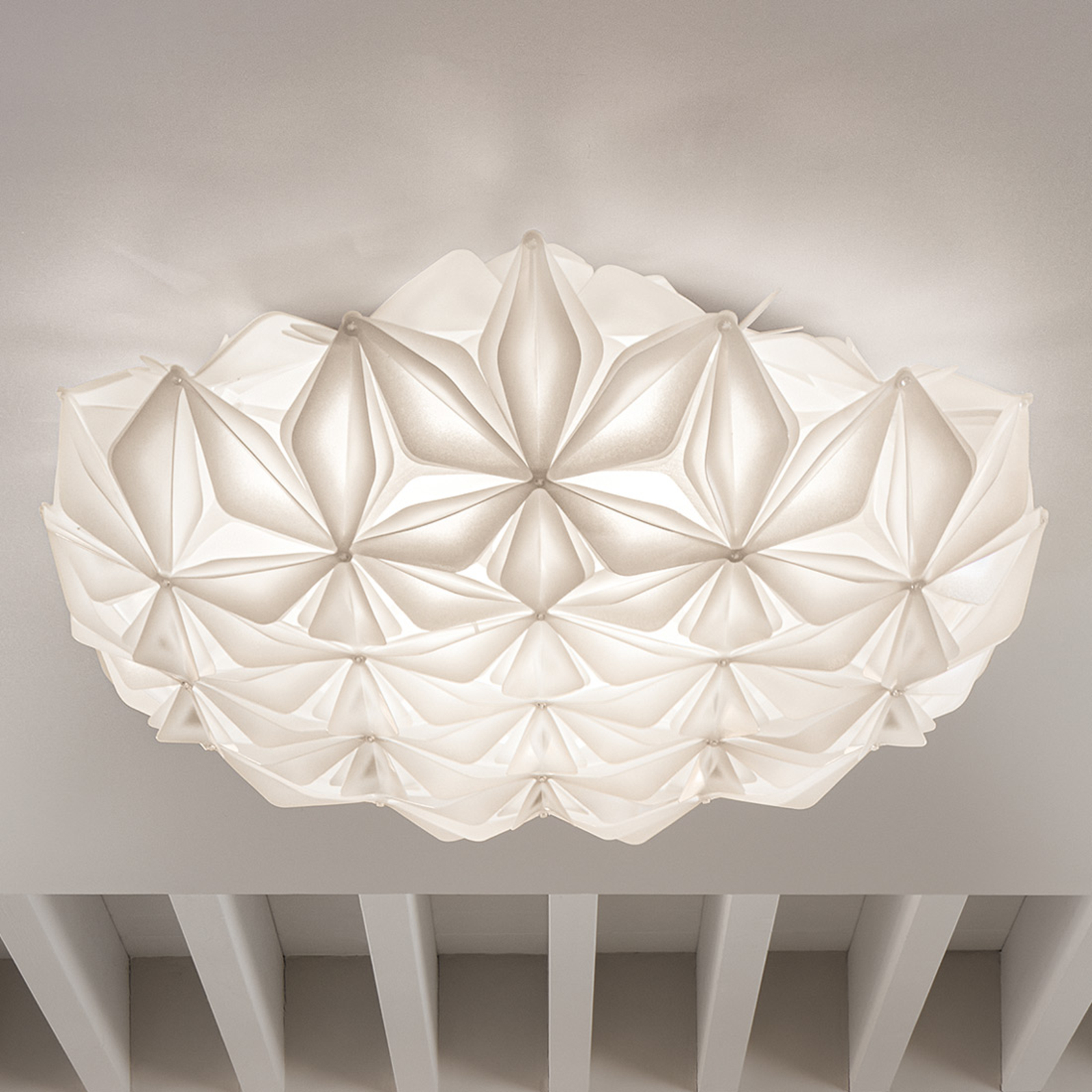 Slamp La Vie L ceiling light, width 71cm, white