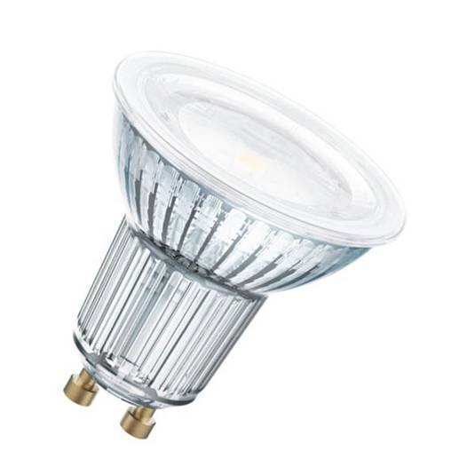 OSRAM-LED-lasi-heijastin GU10 7,9W 927 120° dim