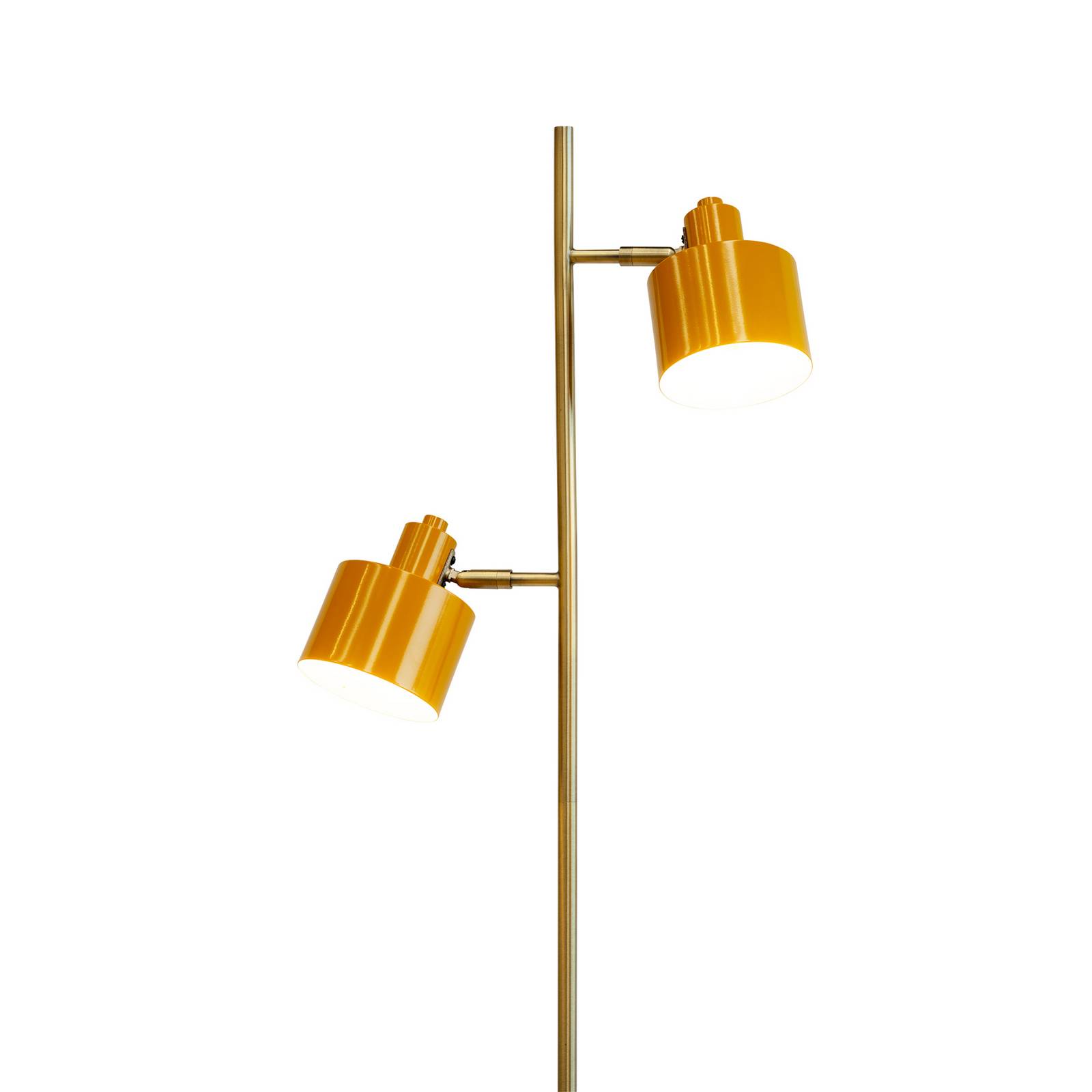 Dyberg Larsen Ocean lampa stojąca curry/mosiądz
