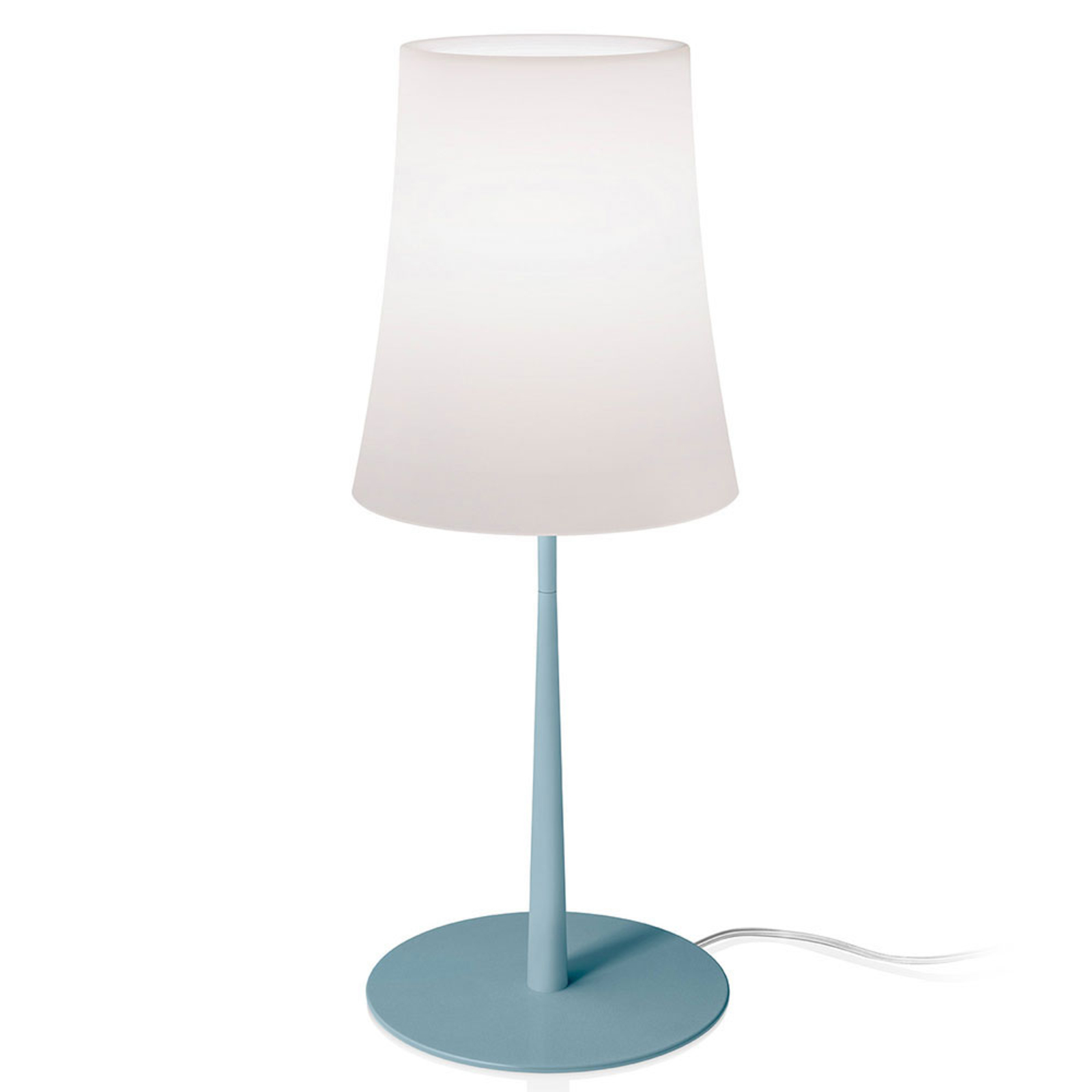 Birdie Easy Grande Candeeiro de Mesa Light Blue - Foscarini