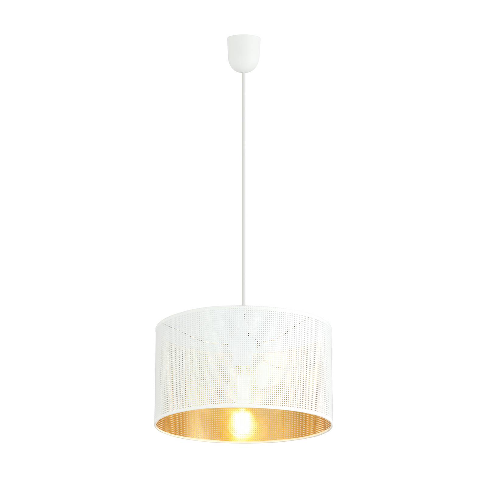 Euluna Suspension Aston Ø 35 cm blanche/dorée