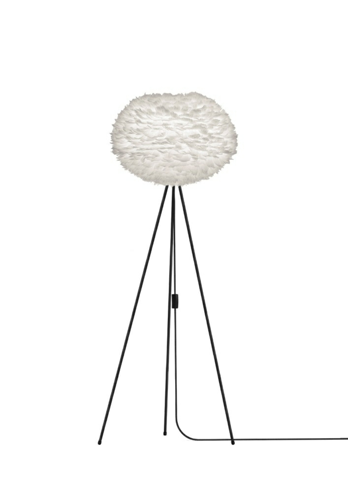 Eos Lampadar Large White/Black - UMAGE