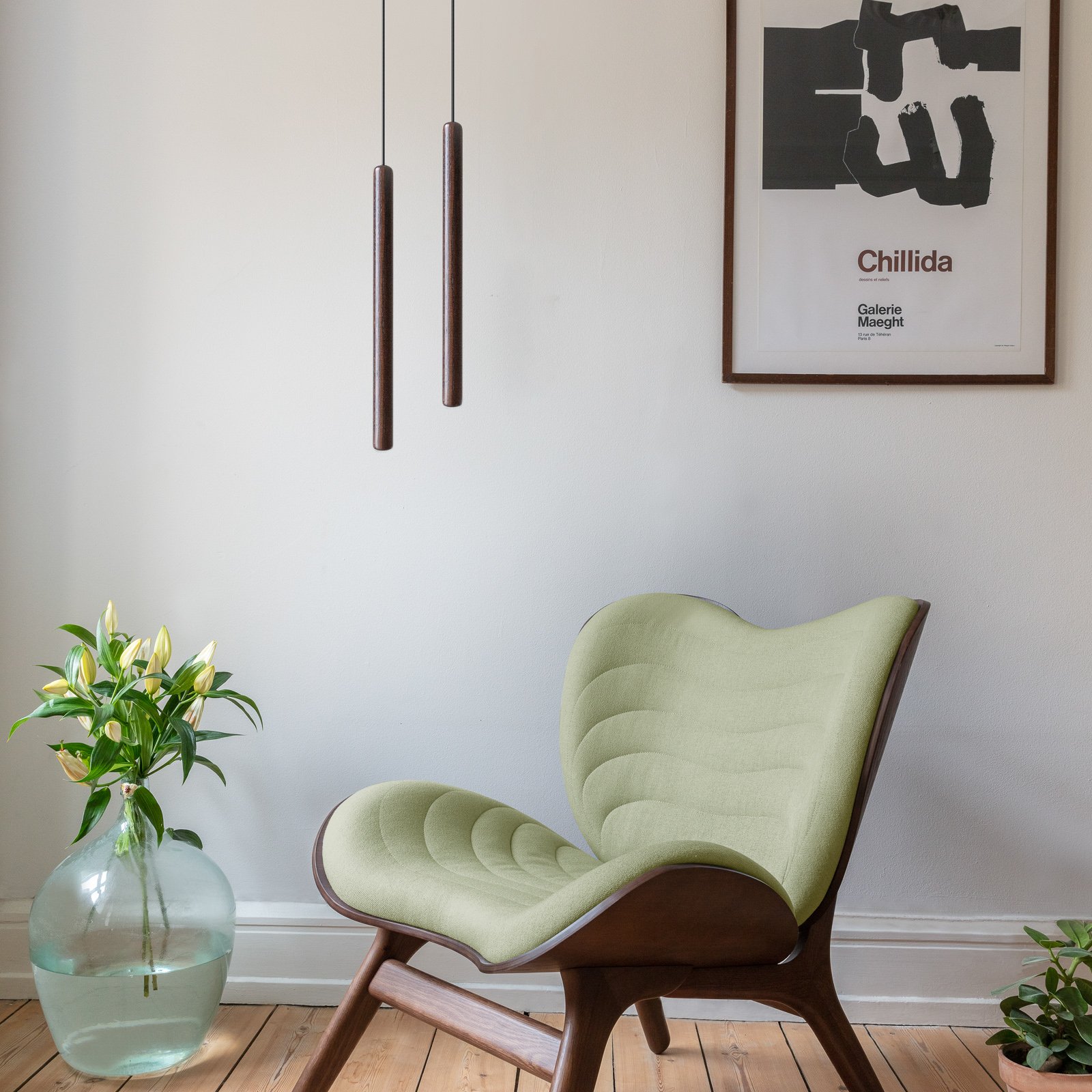 UMAGE Chimes Tall LED pendant light