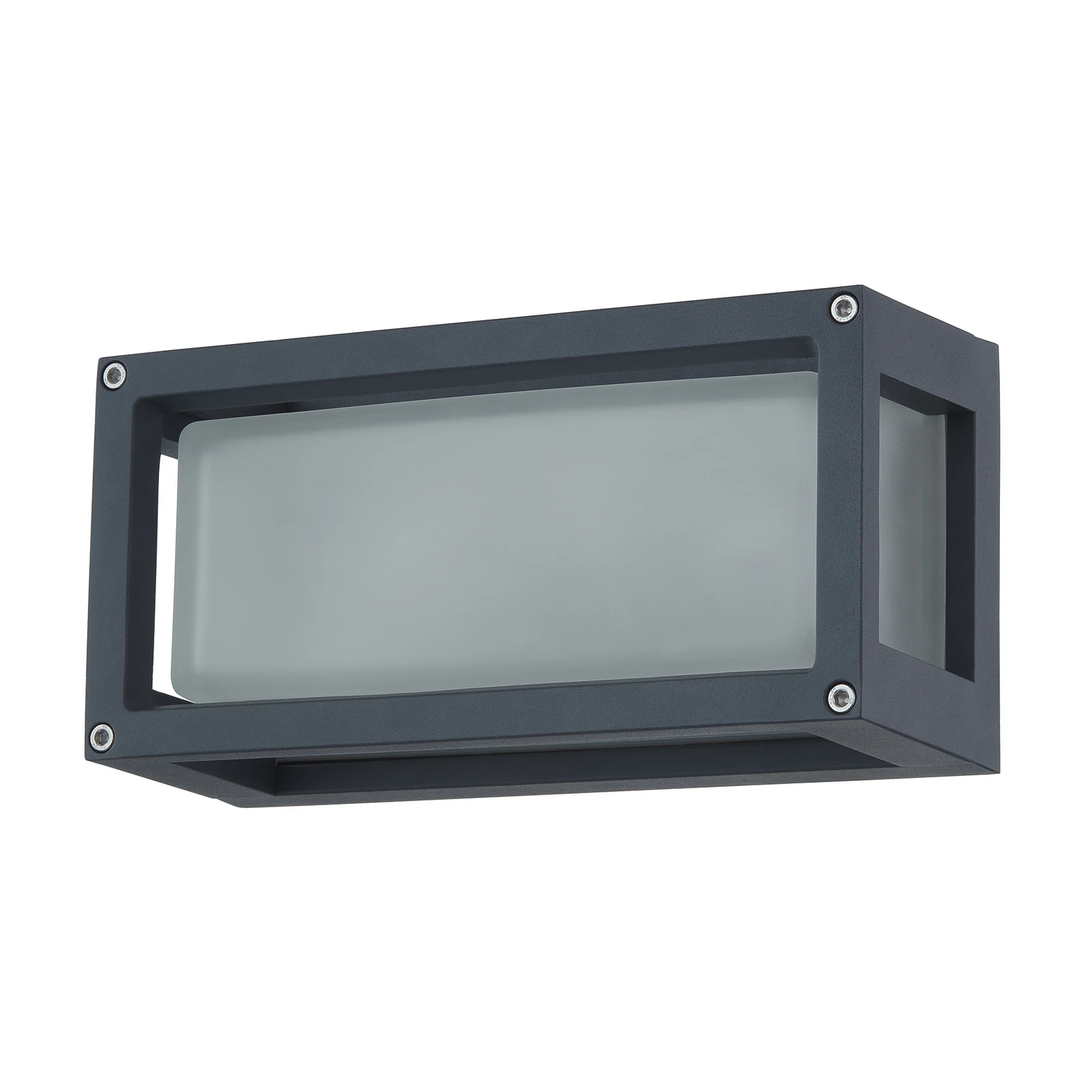 Lucande välisvalgusti Aurelien, hall, metall, 12,5cm, IP54