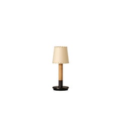 Básica Mínima Tischleuchte Portable Beige/Bronze - Santa & Cole