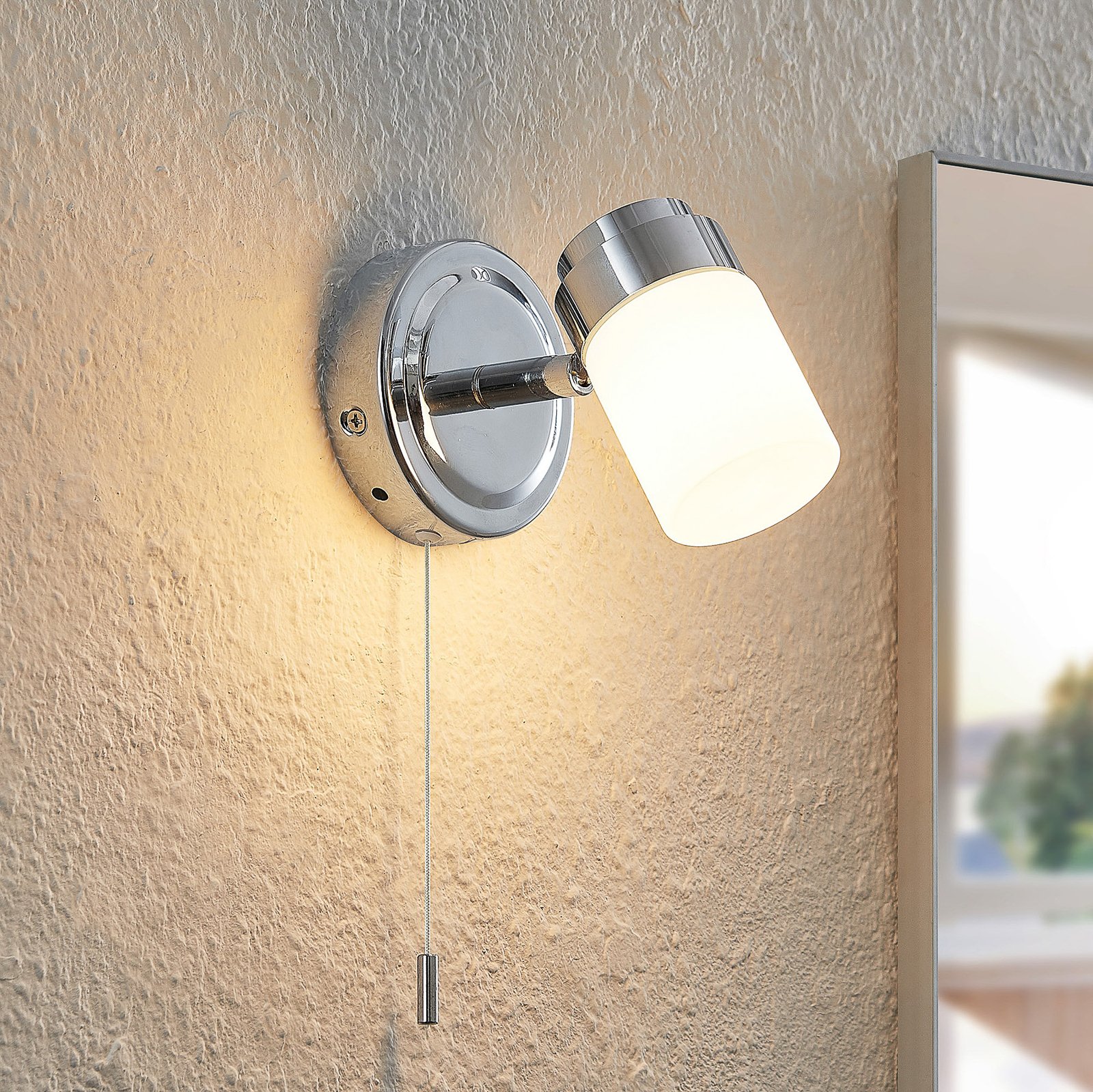 Aikaterini Applique Murale Chrome - Lindby