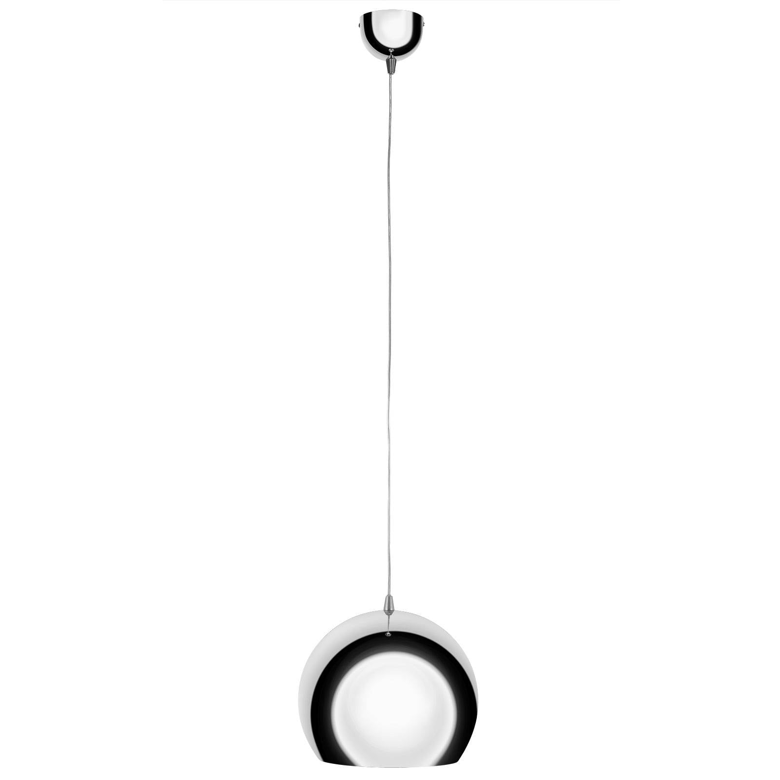 Hängeleuchte Bulle chrom
