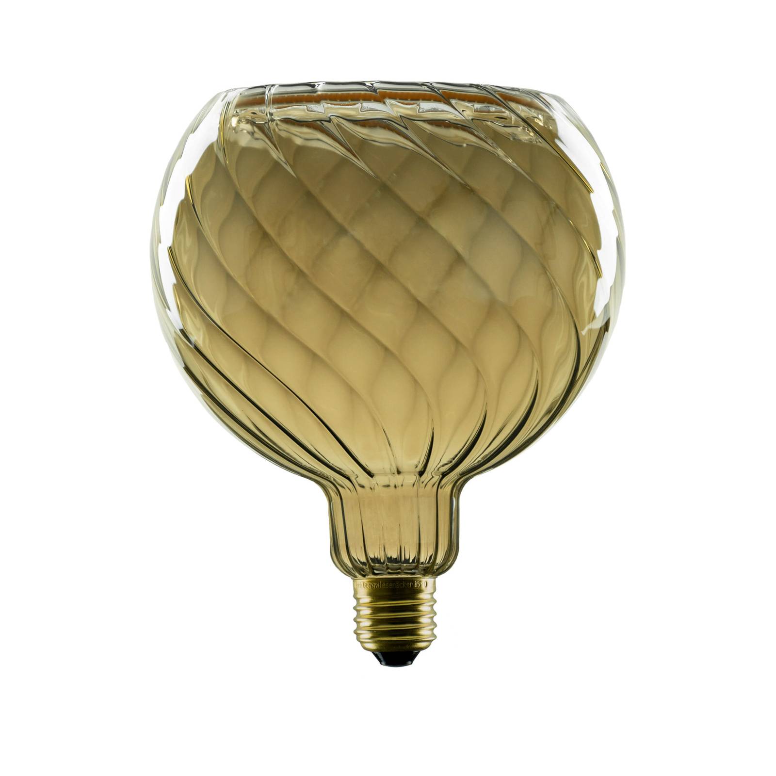 SEGULA Floating Globe twisted G150 E27 6W grau