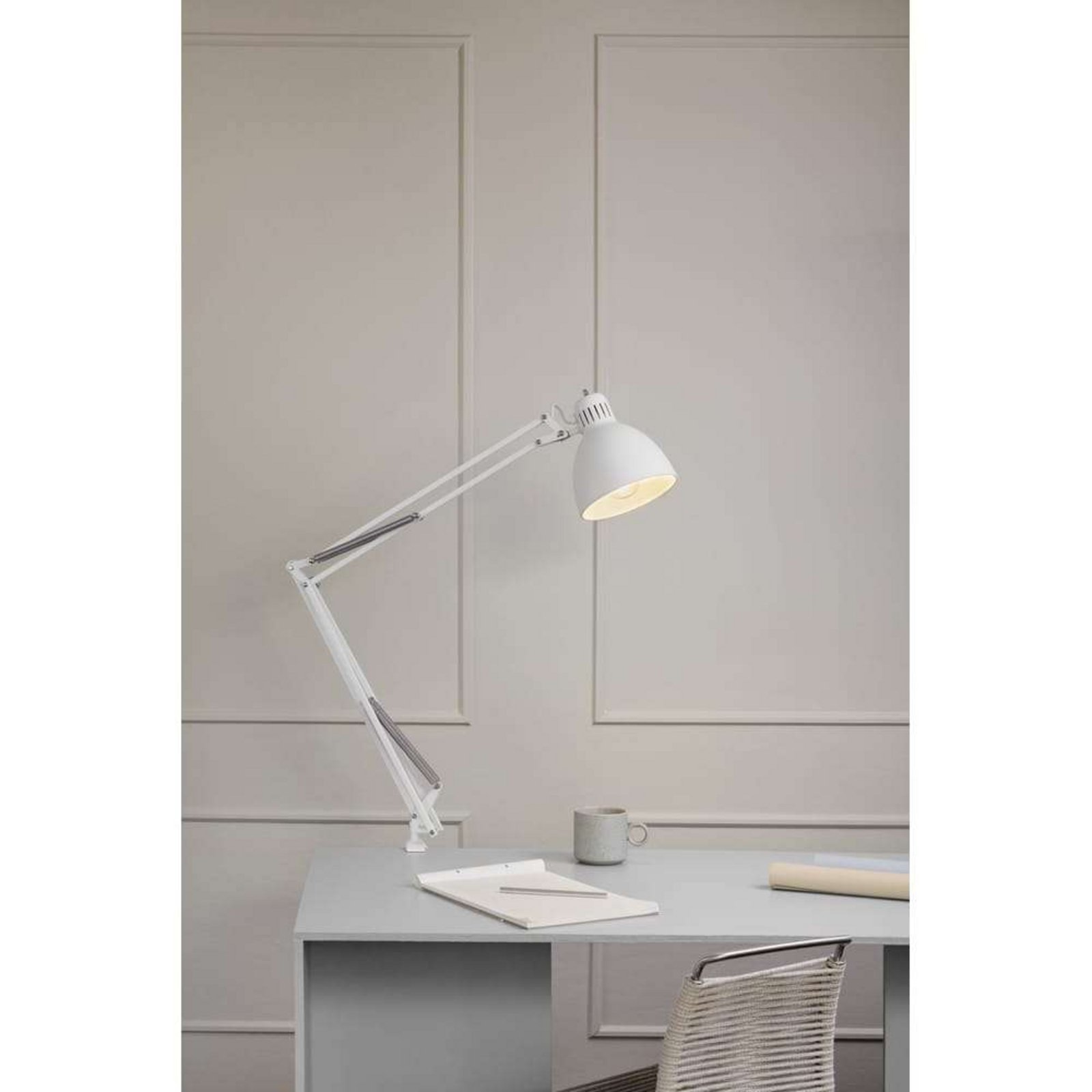 Archi T2 Lampă de Masă w/Base Matte White - NORDIC LIVING