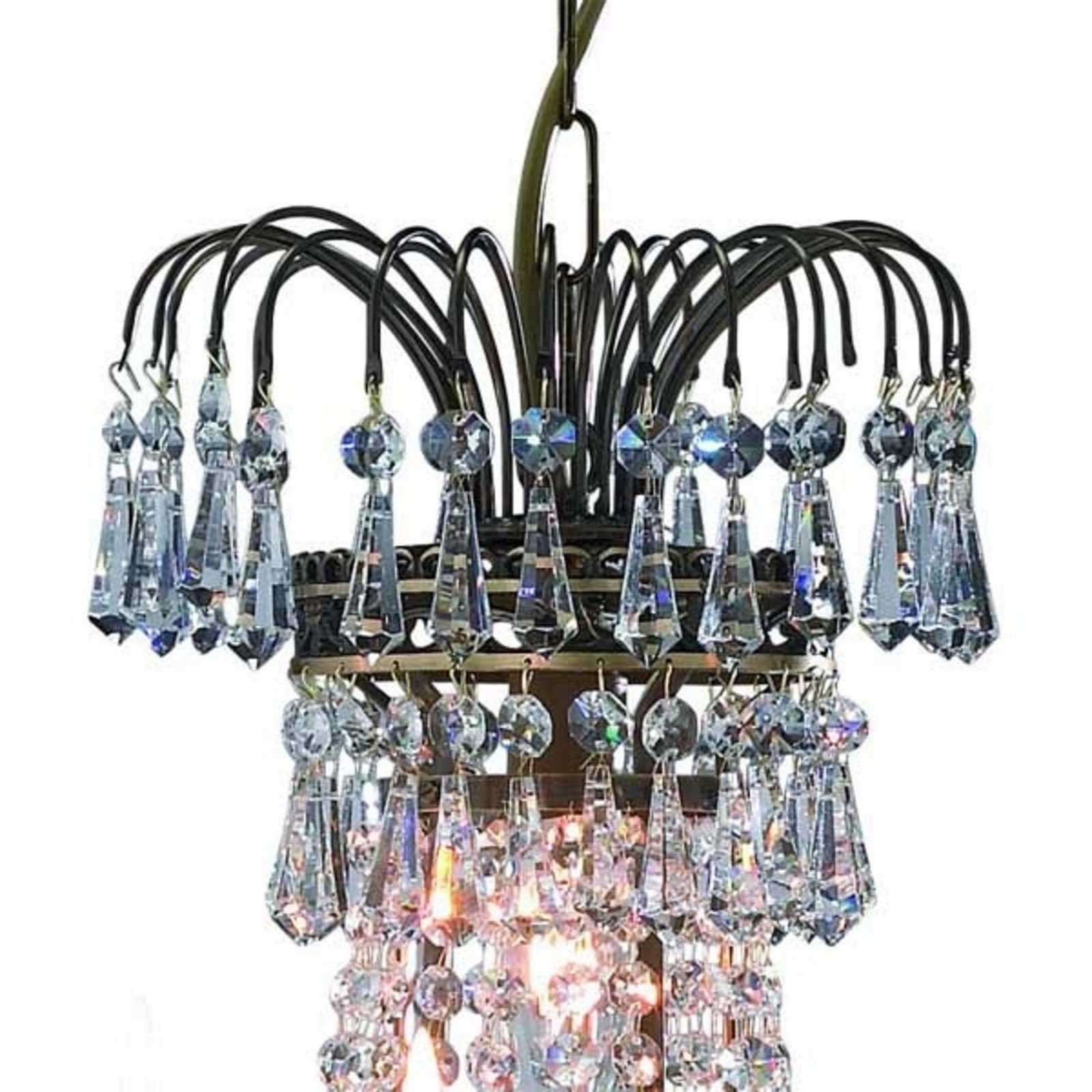 Markslöjd Candelabru magnific lumânări Läckö 48 cm - Camera de zi / sufragerie - antic transparent - Metal