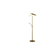 Parthena LED Stojaca Lampa Brass - Lucande