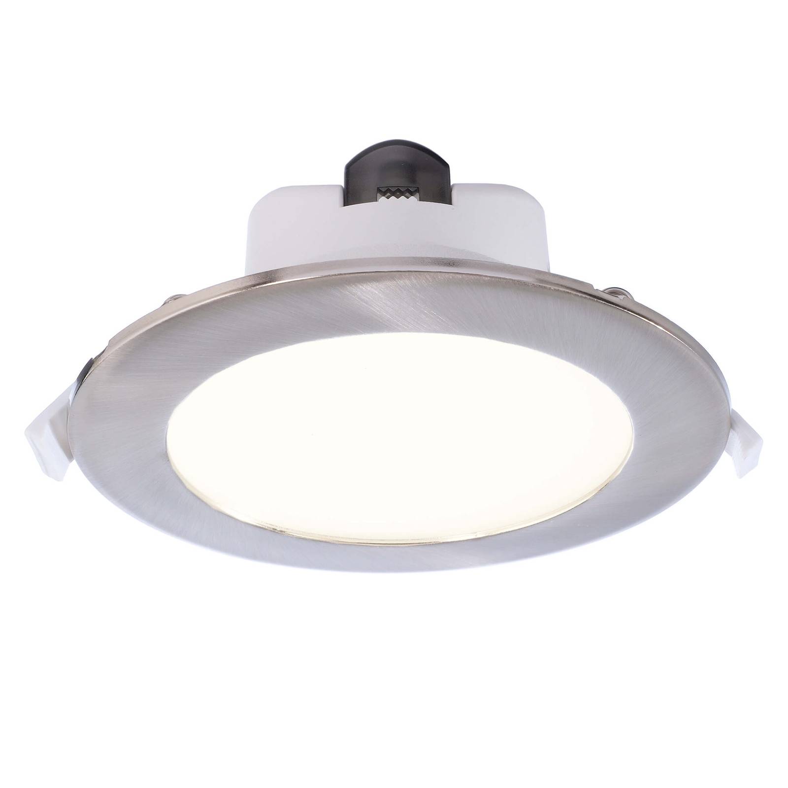 Acrux 120 LED süllyesztett lámpa, fehér, Ø 14,5 cm