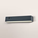 OSRAM Solar-Wandlampe ENDURA STYLE SHORE, grau, Sensor, IP54