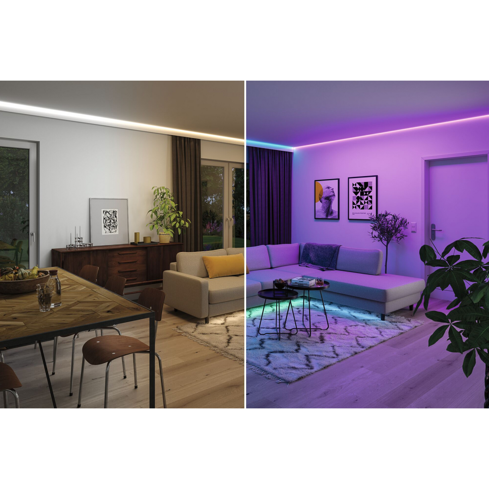 Paulmann LED-Streifen MaxLED 1000 Basisset 3m RGBW IP44