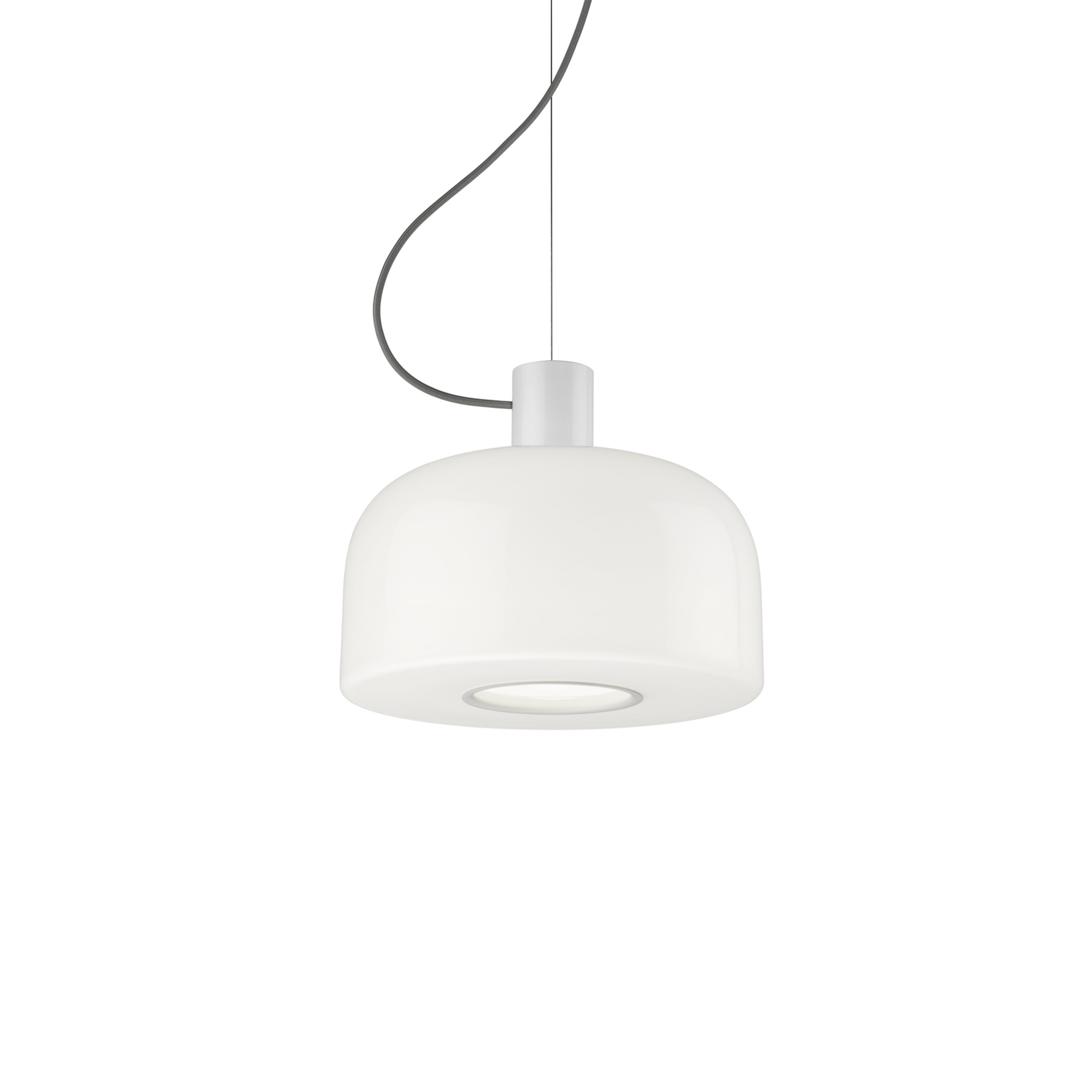 Bellhop Glass S1 Pendant White - Flos