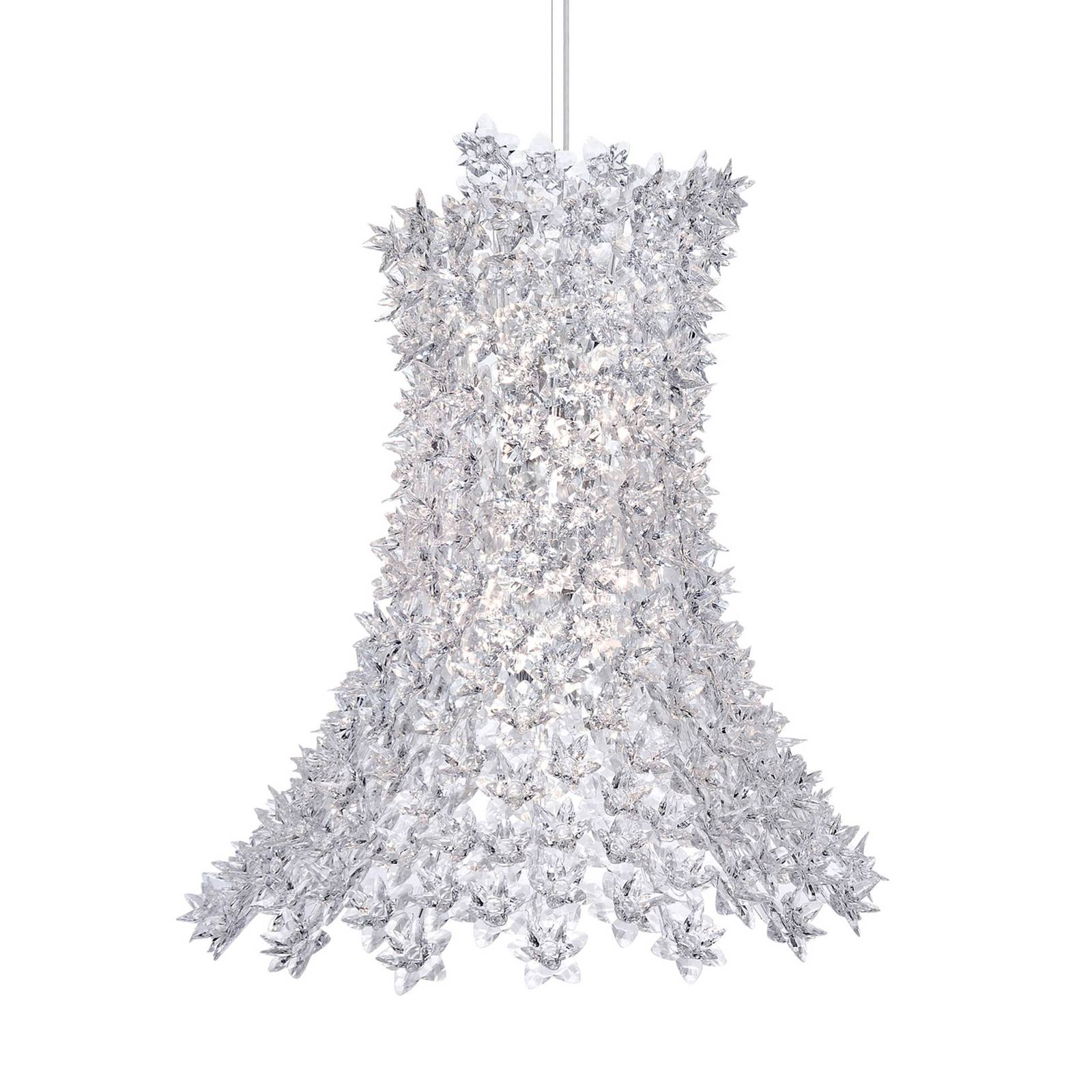 Kartell Bloom Hängelampe G9 länglich, transparent