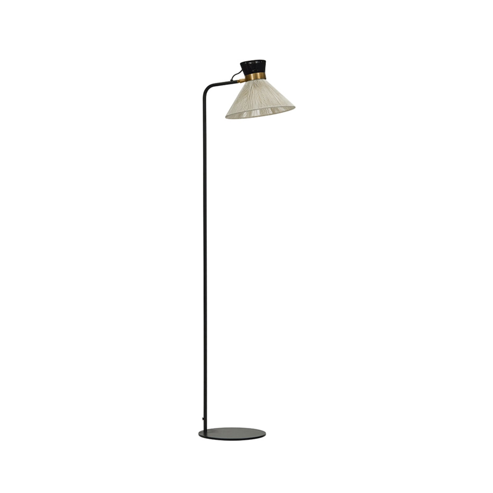 Cord Golvlampa Svart House Doctor - Vardagsrum - Metall | Produkter - Golvlampor | Lampspecialisterna