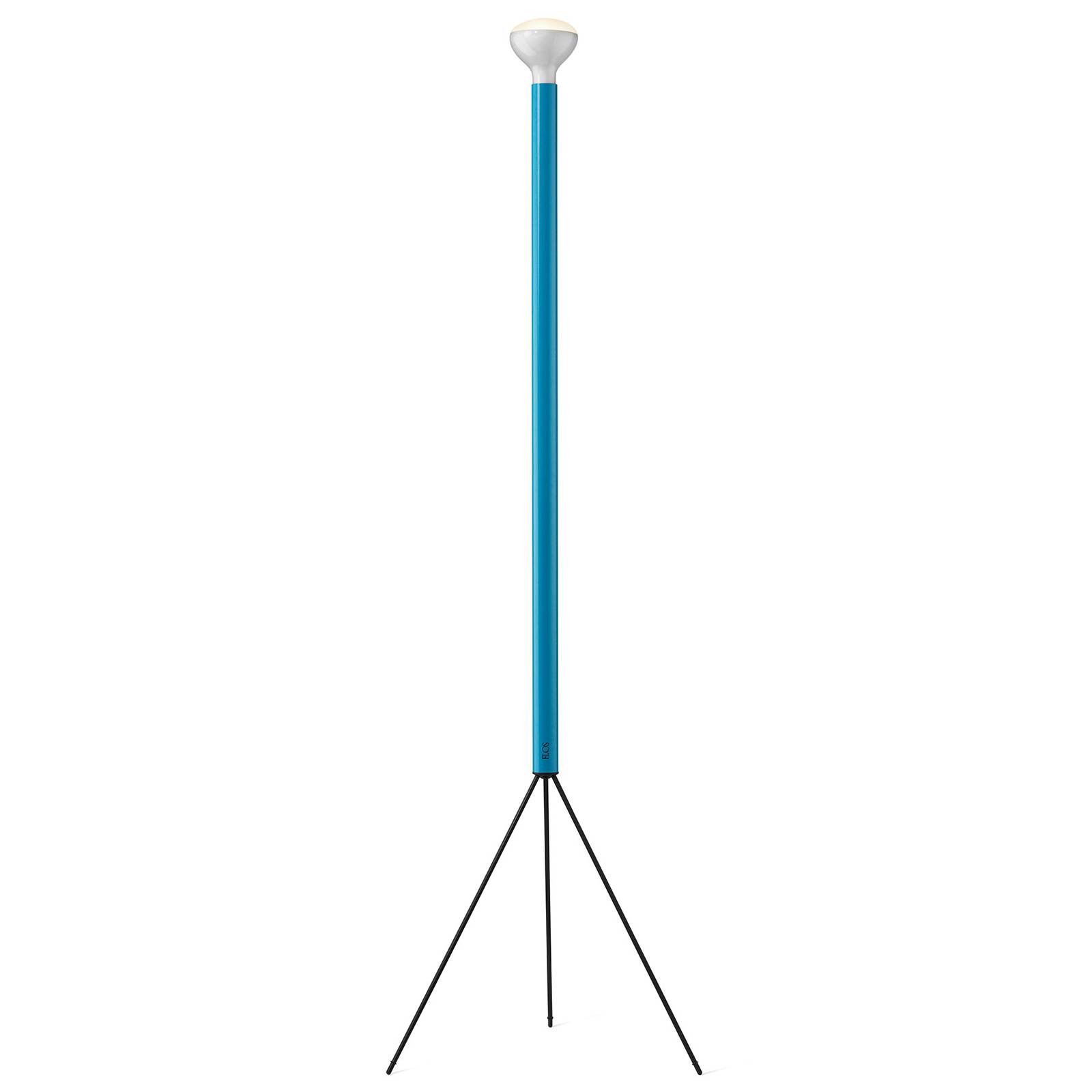 FLOS Stehleuchte Luminator, hellblau, Höhe 189 cm, Metall