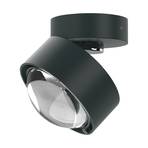 Puk Mini Move LED lente transparente, antracita mate/cromo