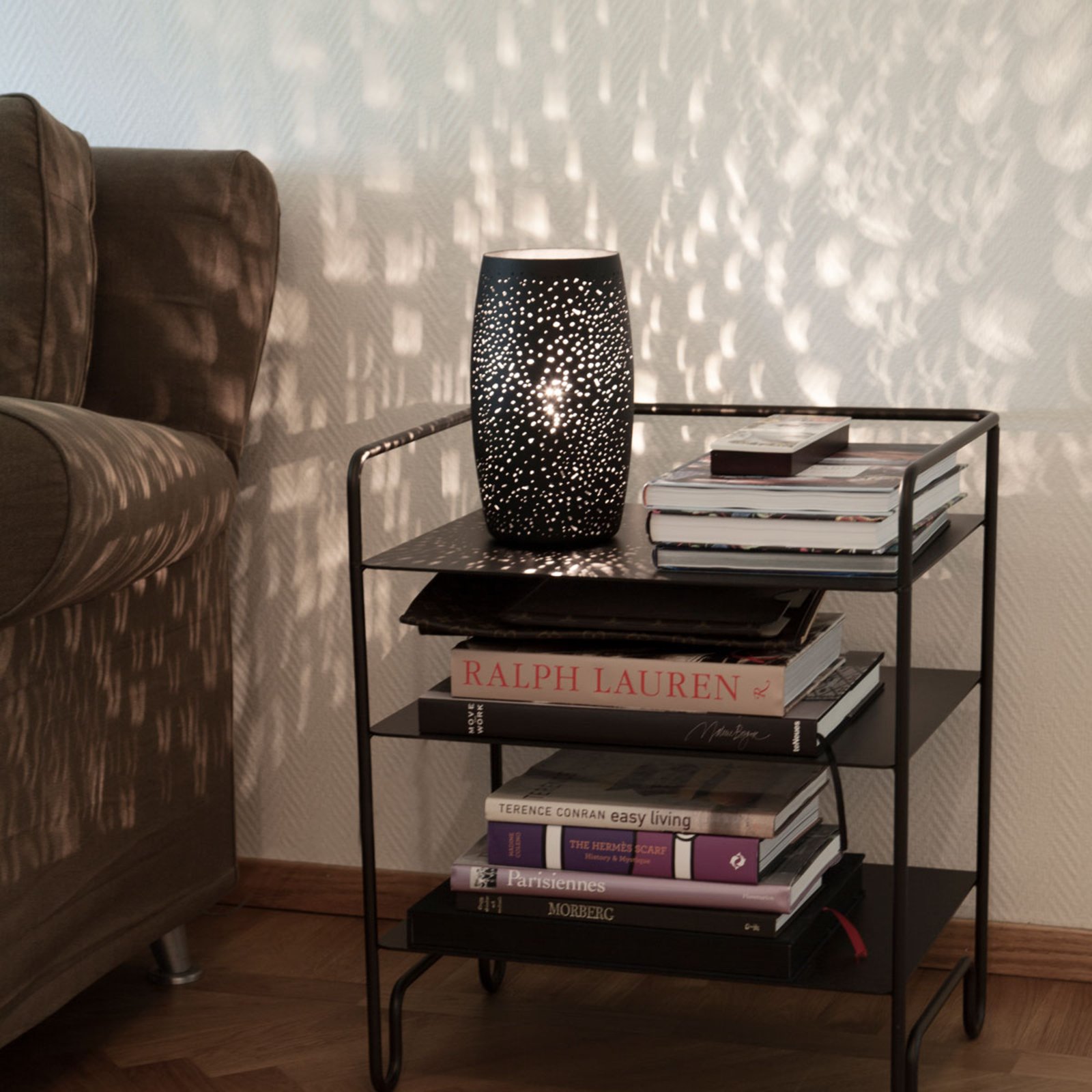Colby Table Lamp H26 cm Black - By Rydéns