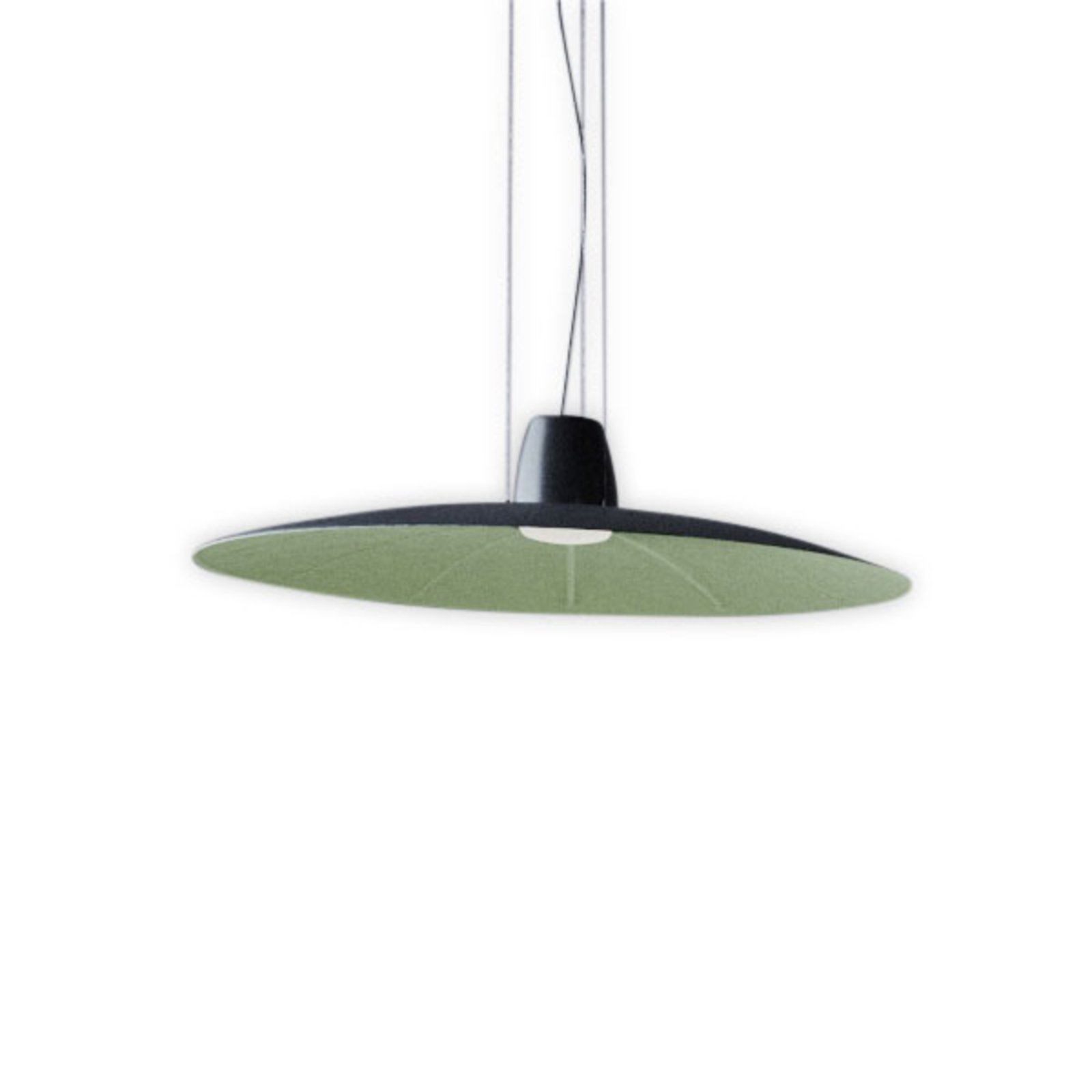 Martinelli Luce Lent LED-hængelampe, grøn