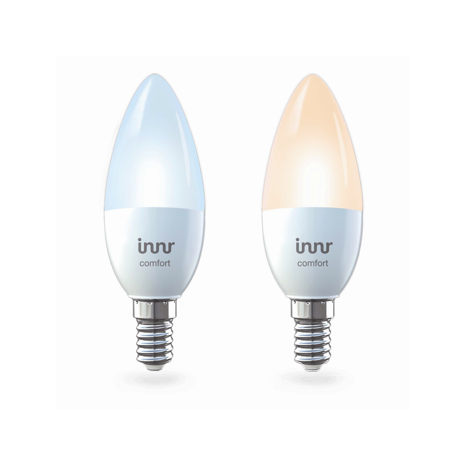 Innr-LED-lamppu Smart Candle Comfort E14 4,8W 2kpl