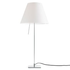 Luceplan Costanza de mesa D13if aluminio/blanco