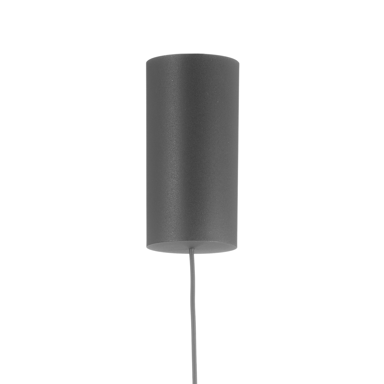 BEGA Studio Line pendant on/off, black/alu Ø 14 cm