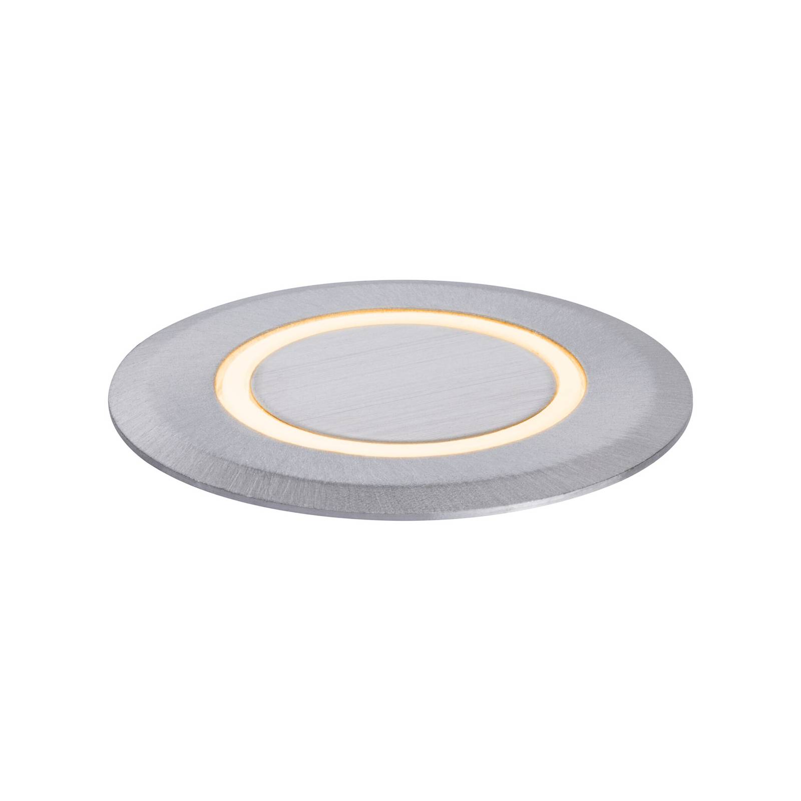 Paulmann Goldlicht LED inbouwlamp 5cm afscherming - modern - alu / grijs / zink - metaal - inbouwspot - buitenlamp