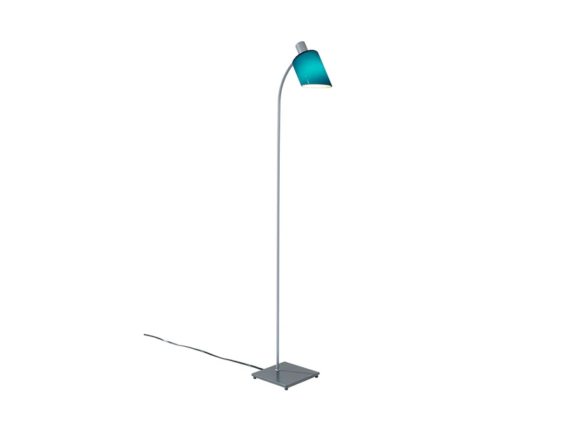 Nemo – Lampe de Bureau Reading Stehlampe, blau/grau Lighting