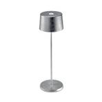 Zafferano Olivia 3K Akku table lamp silver