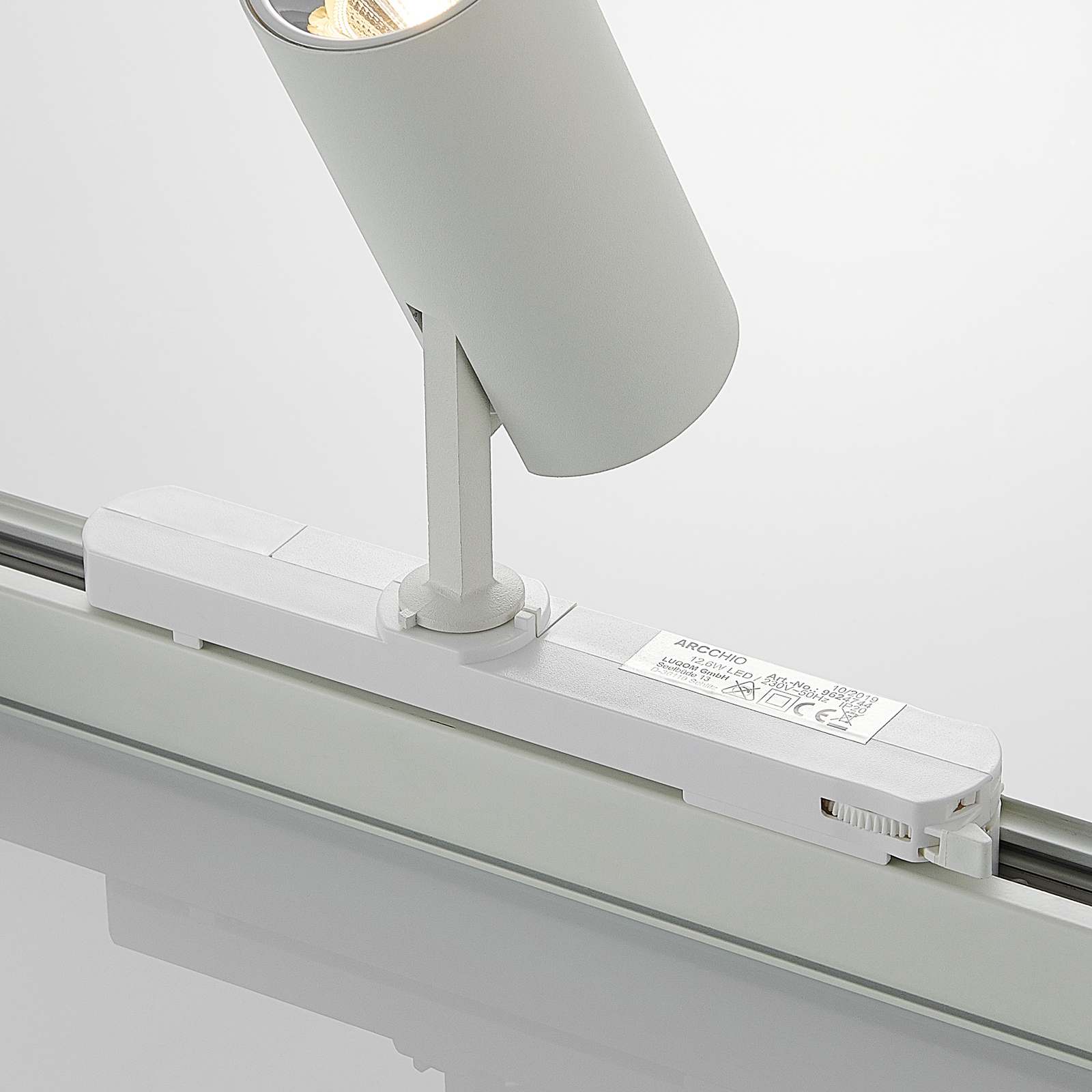 Arcchio Vedro LED-es sínes refl., 3000 K, 12,6 W